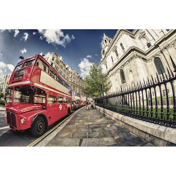 Tapet Dimex Double Decker Bus