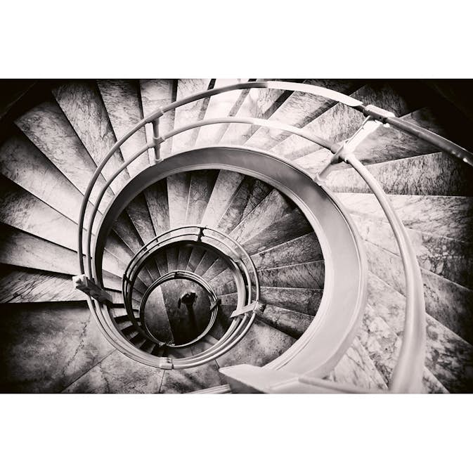 Tapet Dimex Spiral Stairs