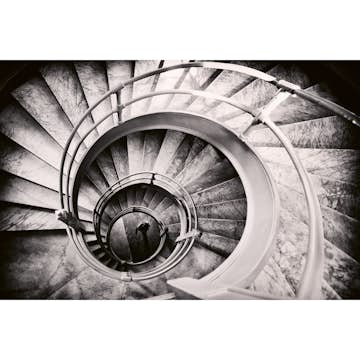 Tapet Dimex Spiral Stairs