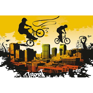 Tapet Dimex Bicycle