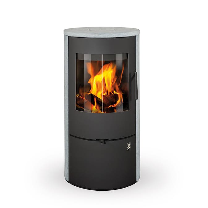 Braskamin Nordic Vidar Vedkamin Med Täljsten