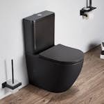 Toalettstol NOURK Oceana Golvstående Rimfree