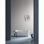 Badkar NOURK Bend Fristående 1700 mm