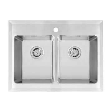 Diskbänk Nordic Tech Nordic Opal 8-610 Heltäckande Diskho med Avrinningsyta