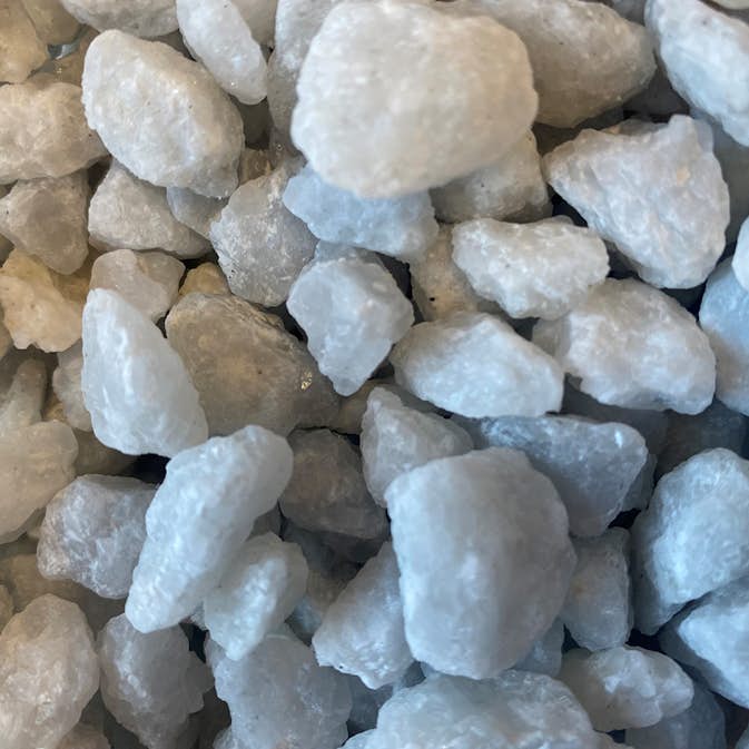 Dekorsten Magrab Krossprodukter Vit Marmor 8-16 mm, 1000 kg Säck