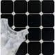 Klinker Tenfors Oktagon Negro 31,6x31,6 cm