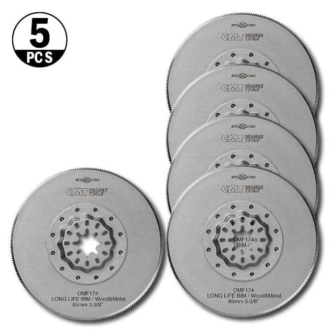 Starlock CMT Orange Tools Ø85mm BIM Trä/metall 5 st