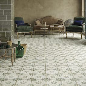 Klinker Tenfors FS Blume Sage 45x45 cm