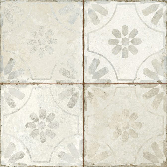 Klinker Tenfors FS Blume White 45x45 cm