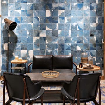 Kakel Tenfors Peronda FS Tradition Square Blue LT 20x40 cm