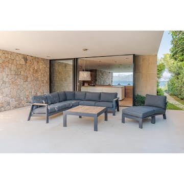 Loungegrupp LifestyleGarden Palau 5-sits med fåtölj