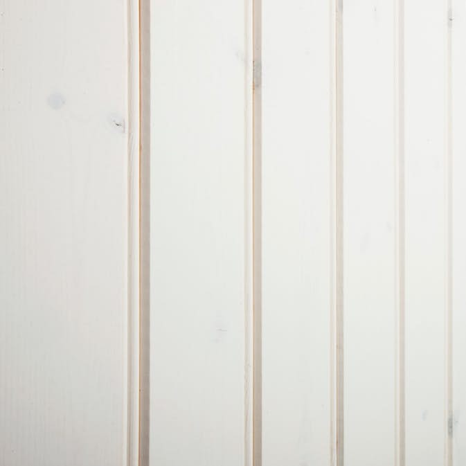 Panel Ändspont Baseco Laserad Vit Pärlspont