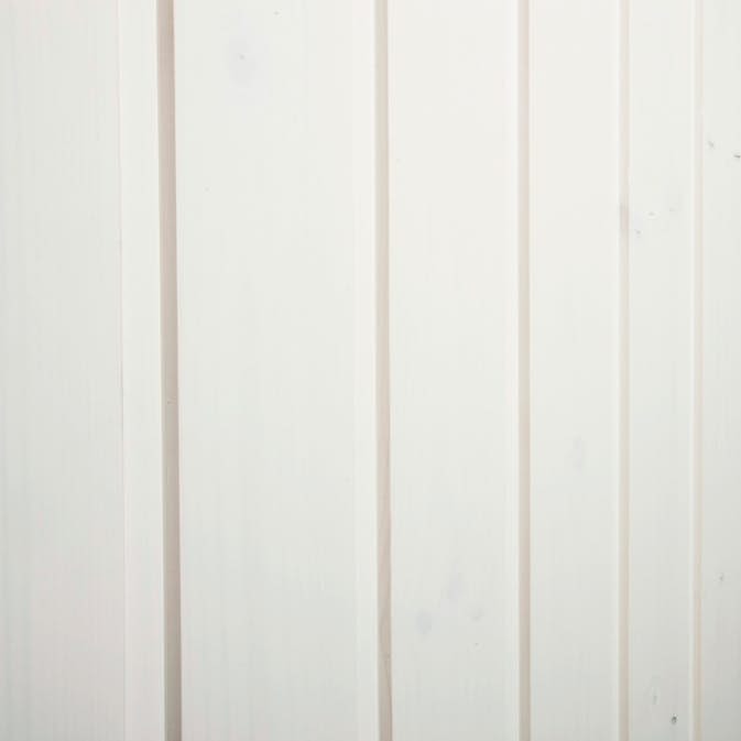 Panel Ändspont Baseco Laserad Vit Spårfas 15X120 A