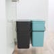 Papperskorg Brabantia SORT & GO Dubbel