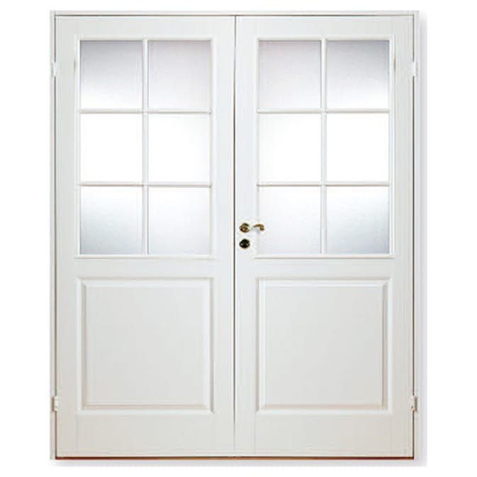 Parinnerdörr Br. Johansson Formpressad 3 SP12 Kompakt Klarglas