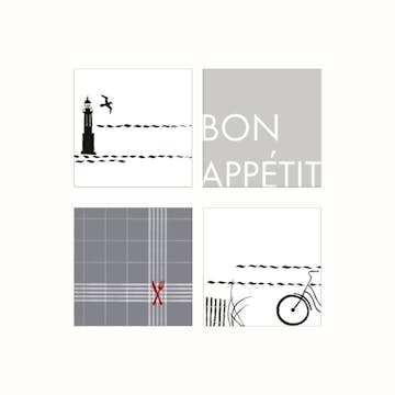 Servetter Paperproducts Design PPD Mixade 4 st 20-pack