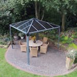 Pergola gop Palermo 3000 13 m² med Takventil