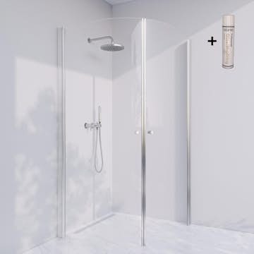 Duschhörn Invitrea Prime PH44 med Glasrengöring