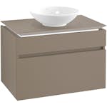 Tvättställsskåp Villeroy & Boch Legato 800 med 2 Lådor för Ytmonterat Tvättställ