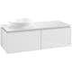 Tvättställsskåp Villeroy & Boch Legato Kompakt 1200 med 2 Lådor för Ocentrerat Ytmonterat Tvättställ