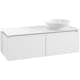 Tvättställsskåp Villeroy & Boch Legato Kompakt 1200 med 2 Lådor för Ocentrerat Ytmonterat Tvättställ