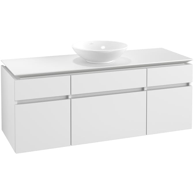 Tvättställsskåp Villeroy & Boch Legato med 5 Lådor för Ytmonterat Tvättställ från Övriga V&B Serier