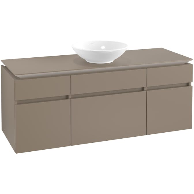 Tvättställsskåp Villeroy & Boch Legato med 5 Lådor för Ytmonterat Tvättställ från Övriga V&B Serier