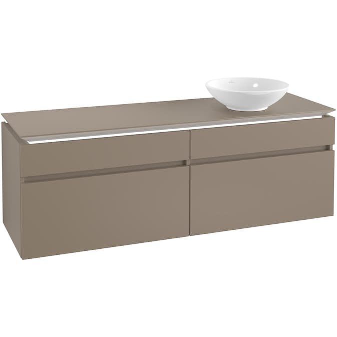 Tvättställsskåp Villeroy & Boch Legato 1600 med 4 Lådor för Fristående Tvättställ