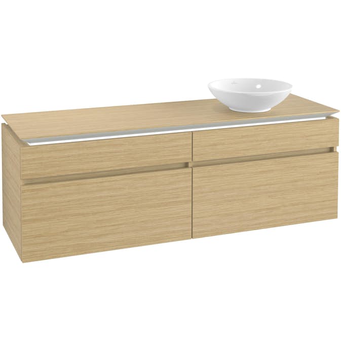 Tvättställsskåp Villeroy & Boch Legato 1600 med 4 Lådor för Fristående Tvättställ
