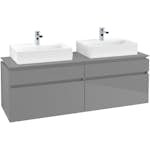 Tvättställsskåp Villeroy & Boch Legato 1600 med 4 Lådor för Två Tvättställ från Memento