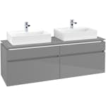Tvättställsskåp Villeroy & Boch Legato 1600 med 4 Lådor för Två Tvättställ från Memento