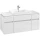 Tvättställsskåp Villeroy & Boch Legato med 5 Lådor för Tvättställ