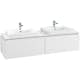 Tvättställsskåp Villeroy & Boch Legato Kompakt 1600 med 2 Lådor för Två Tvättställ från Finion & Subway