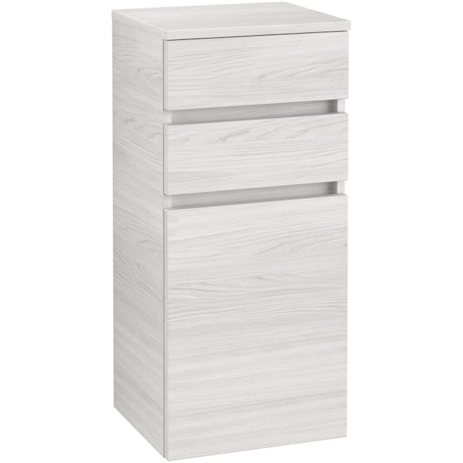Väggskåp Villeroy & Boch Legato med 2 Lådor och 1 Dörr 400 mm