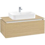 Tvättställsskåp Villeroy & Boch Legato Kompakt med 1 Låda för Ytmonterat Tvättställ från Finion & Memento