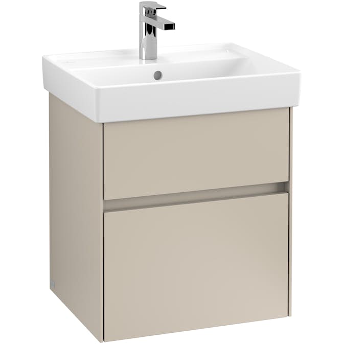 Tvättställsskåp Villeroy & Boch Collaro med 2 Lådor för Inbyggt Tvättställ