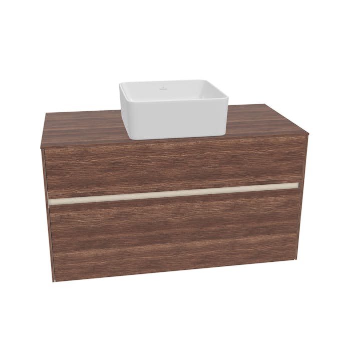 Tvättställsskåp Villeroy & Boch Collaro med 2 Lådor för Fristående Tvättställ