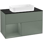 Tvättställsskåp Villeroy & Boch Finion med 2 Lådor Hylla och Bänkskiva för Fristående Tvättställ