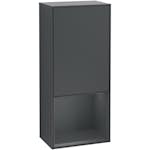 Väggskåp Villeroy & Boch Finion med 1 Dörr och Öppen Hylla Nere 418 mm