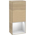 Väggskåp Villeroy & Boch Finion med 1 Dörr och Öppen Hylla Nere 418 mm
