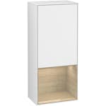 Väggskåp Villeroy & Boch Finion med 1 Dörr och Öppen Hylla Nere 418 mm