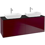 Tvättställsskåp Villeroy & Boch Finion med 4 Lådor och Bänkskiva för Två Fristående Tvättställ från Artis & Collaro