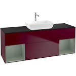 Tvättställsskåp Villeroy & Boch Finion med Två Hyllor och Bänkskiva för Fristående Tvättställ från Artis & Collaro