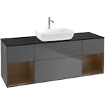 Tvättställsskåp Villeroy & Boch Finion med Två Hyllor och Bänkskiva för Fristående Tvättställ från Artis & Collaro