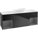 Tvättställsskåp Villeroy & Boch Finion med Två Hyllor och Bänkskiva för Fristående Tvättställ från Artis & Collaro