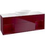 Tvättställsskåp Villeroy & Boch Finion med Två Hyllor och Bänkskiva för Fristående Tvättställ från Artis & Collaro
