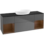 Tvättställsskåp Villeroy & Boch Finion med Två Hyllor och Bänkskiva för Fristående Tvättställ från Artis & Collaro