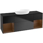 Tvättställsskåp Villeroy & Boch Finion med Två Hyllor och Bänkskiva för Fristående Tvättställ från Artis & Collaro