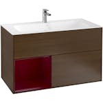 Tvättställsskåp Villeroy & Boch Finion med 2 Lådor och Hylla för Inbyggt Tvättställ