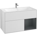 Tvättställsskåp Villeroy & Boch Finion med 2 Lådor och Hylla för Inbyggt Tvättställ